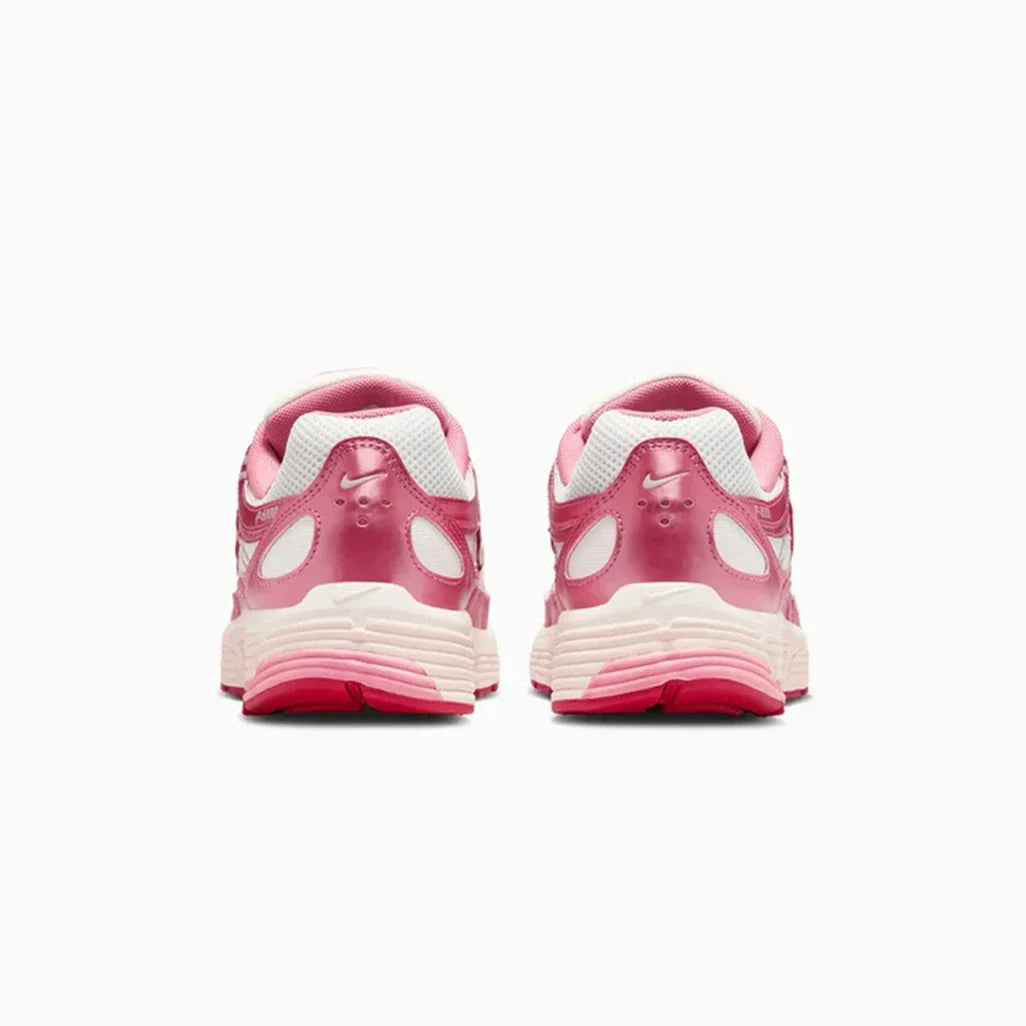 Nike P-6000 White Silt Red Peony W