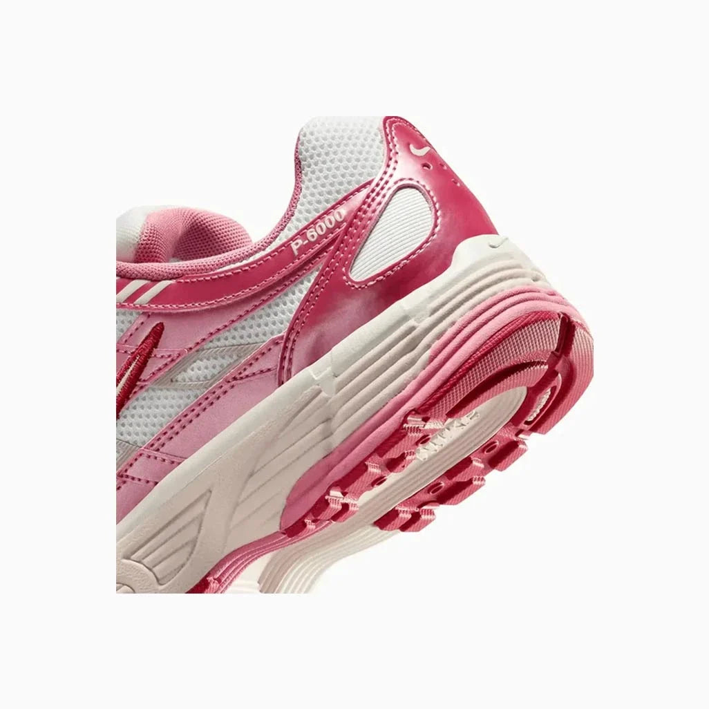 Nike P-6000 White Silt Red Peony W