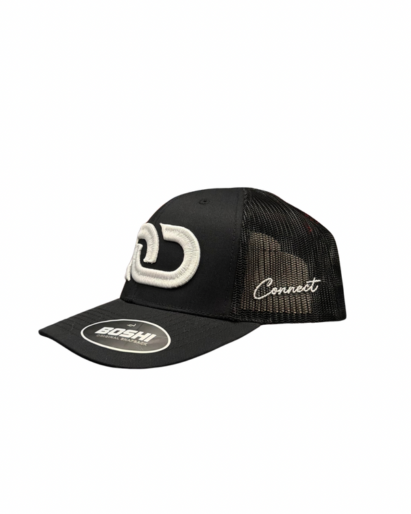 ALL BLACK SNAPBACK CAP