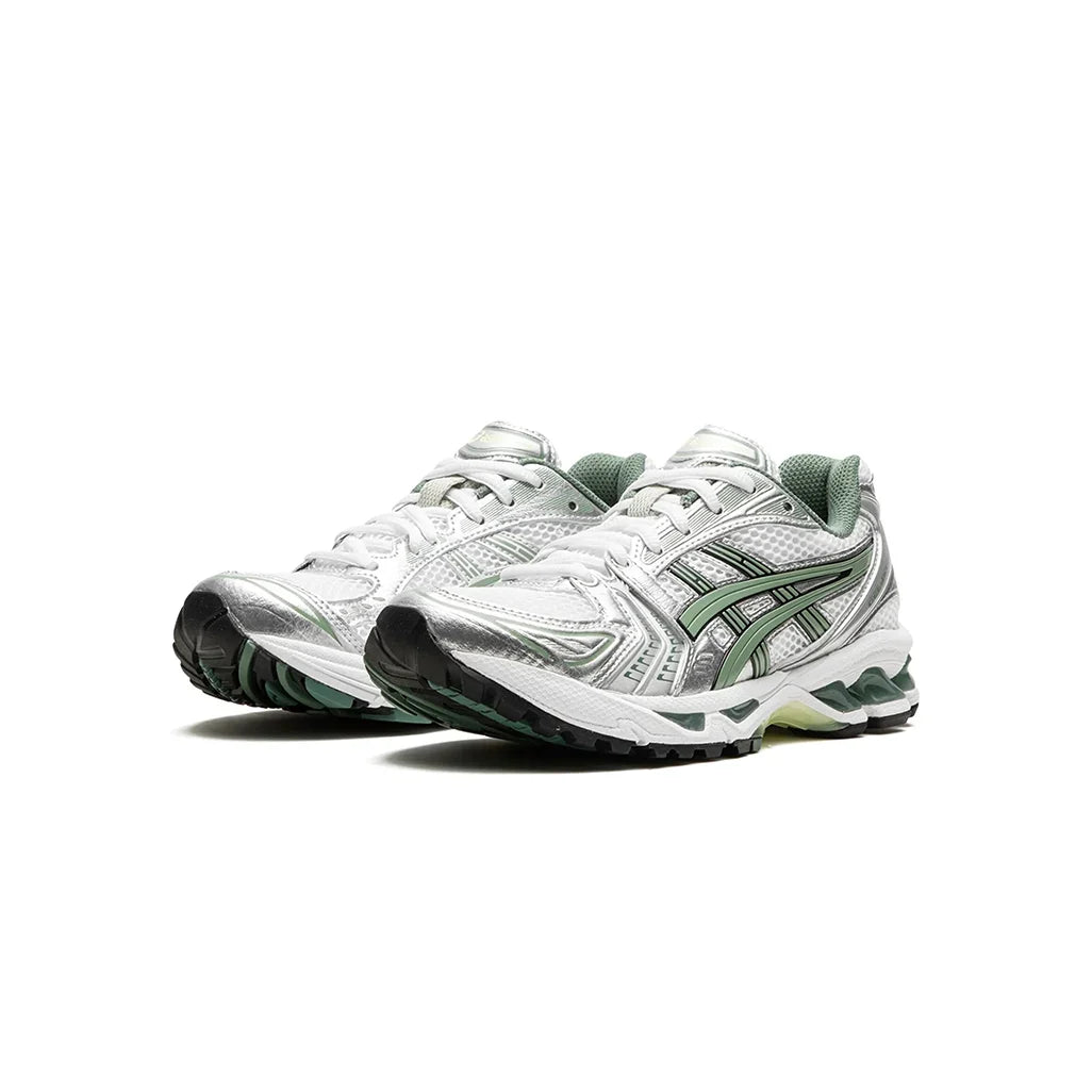 ASICS Gel-Kayano 14 White Pure Silver Slate Grey Sage