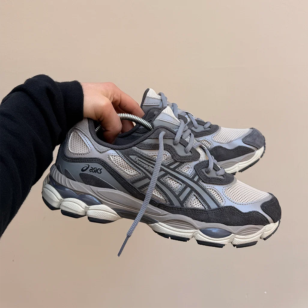 ASICS Gel-NYC Oatmeal Obsidian Grey