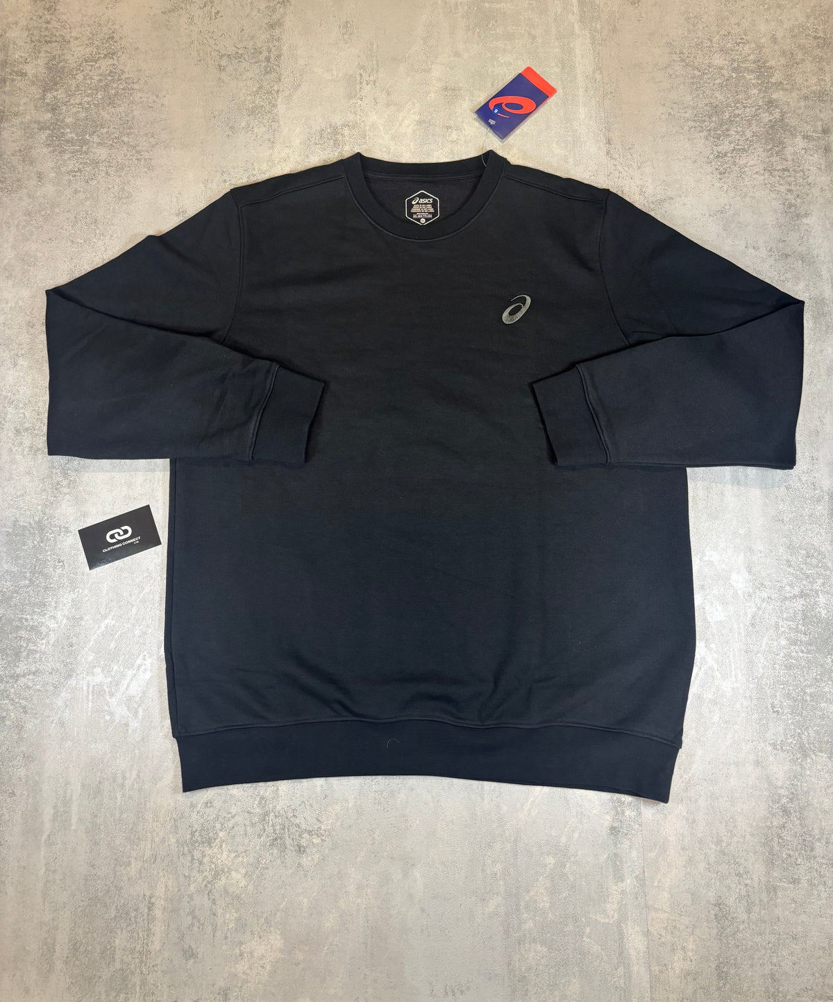 ASICS Crew Neck Jumper ‘Black’