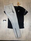 ASICS ICON T-Shirt, Trousers ‘Black, Grey’