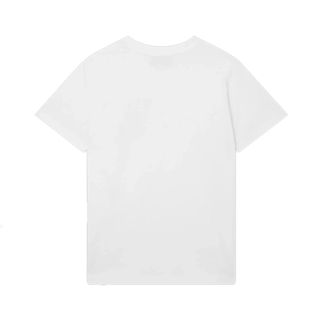 Burberry Oversized Logo-Print Cotton-Jersey T-Shirt White