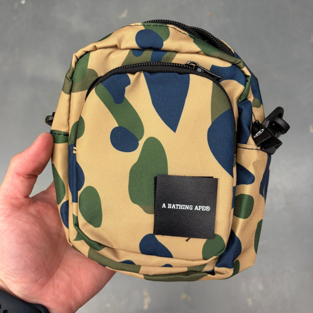 Bape Small Camo Man Bag