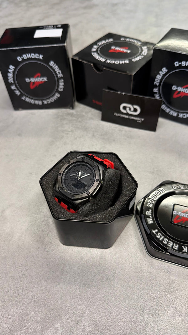Casio Modified G-Shock 'Red, Black'