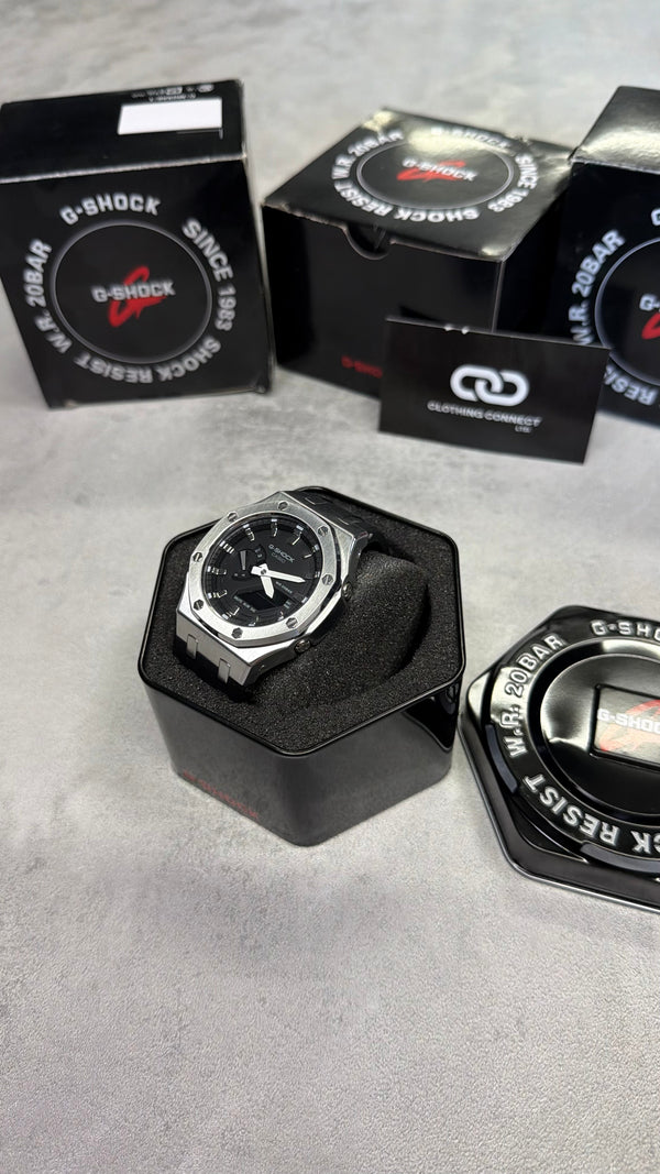 Casio Modified G-Shock 'Black, Silver'