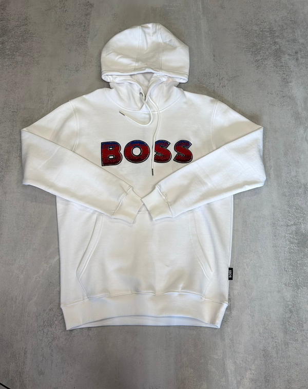 Boss Hoodie 'White'