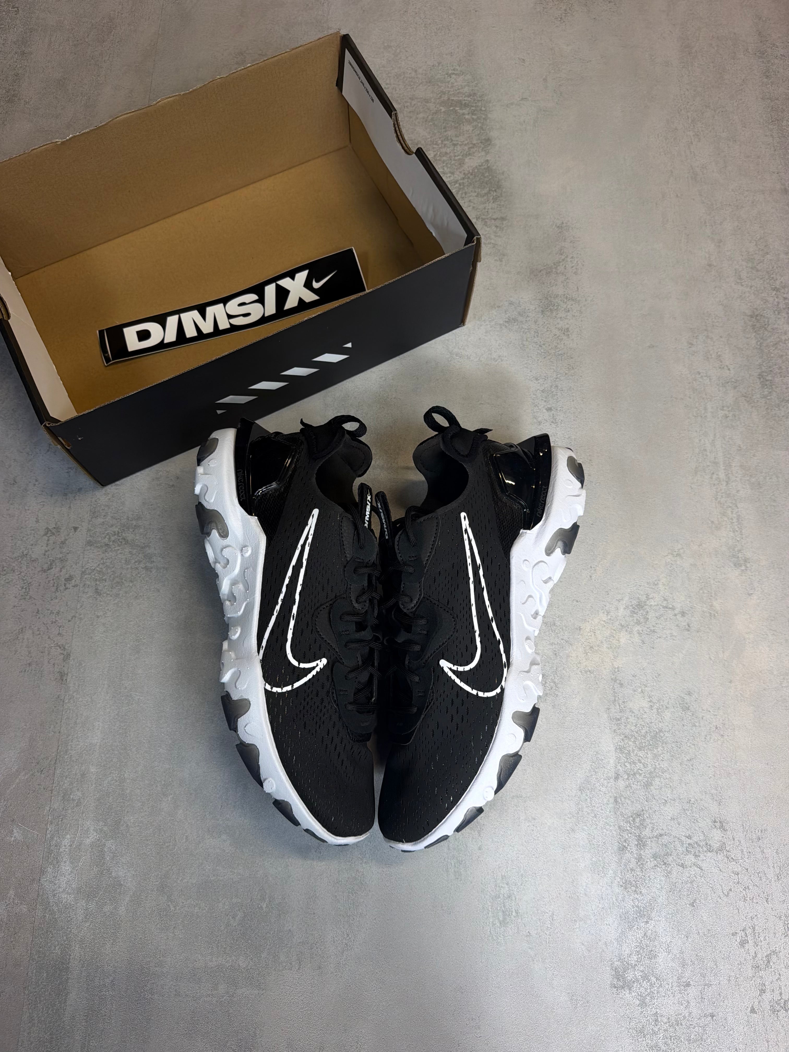 Nike React Vision 'Black, White'