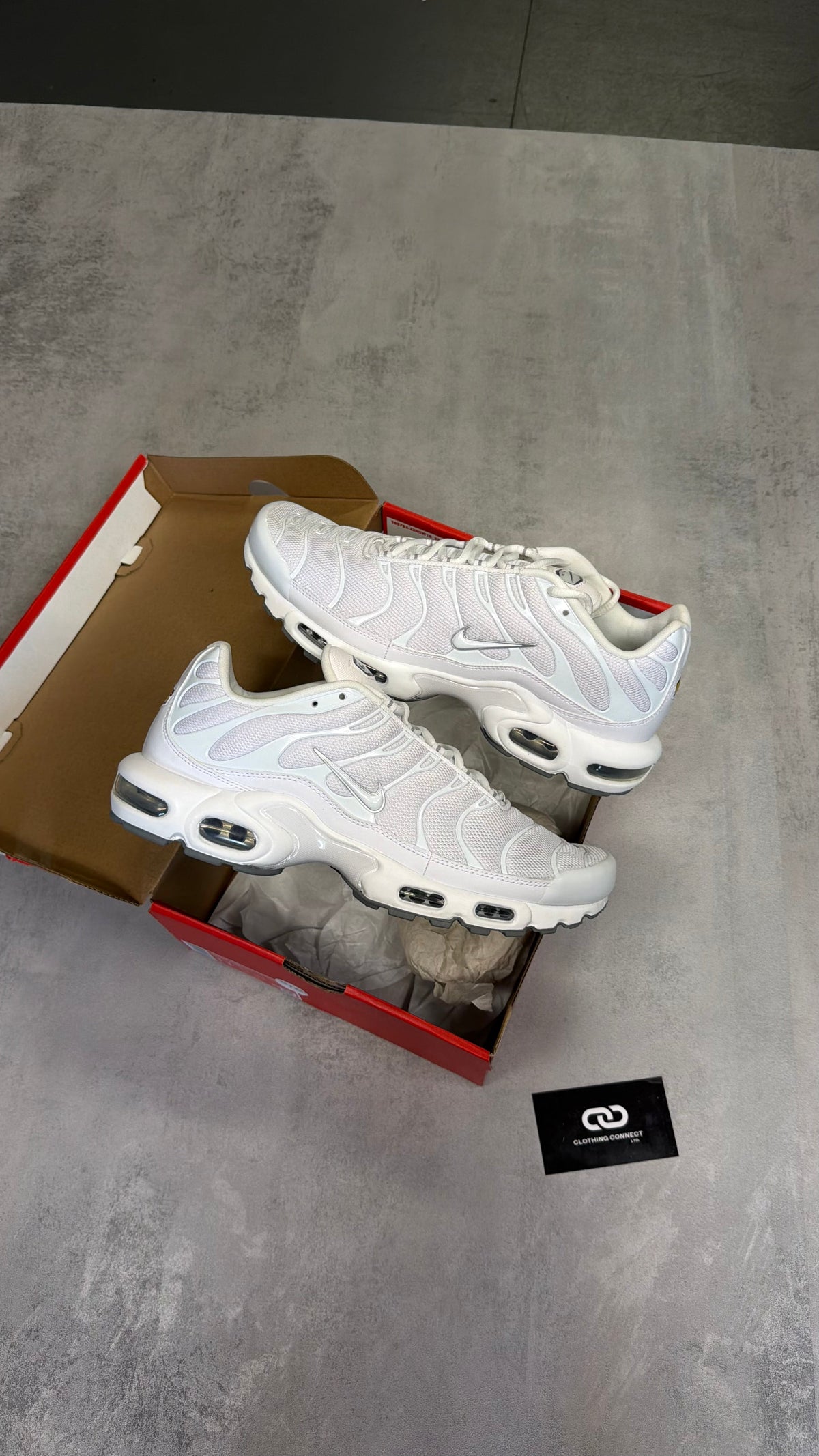 Nike Air Max TNs 'Triple White'