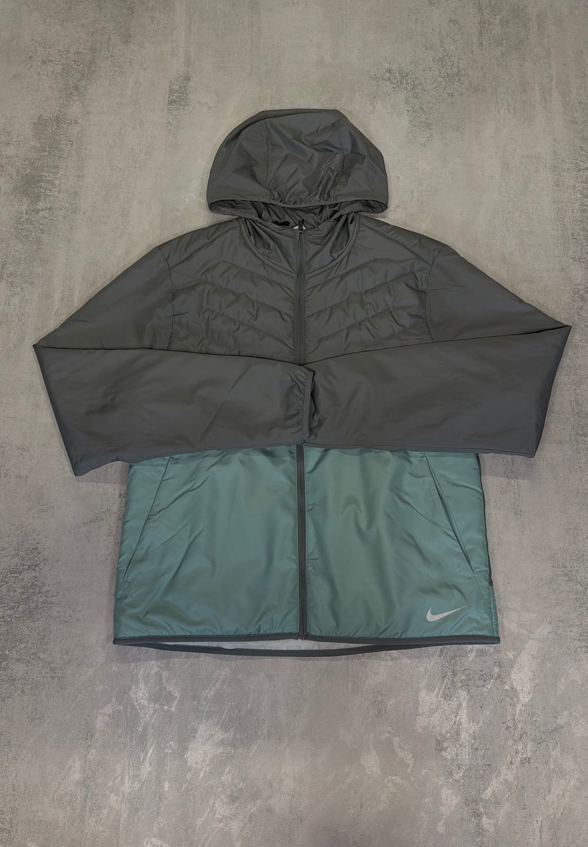 Nike Therma-Fit Repel Jacket 'Grey, Green'