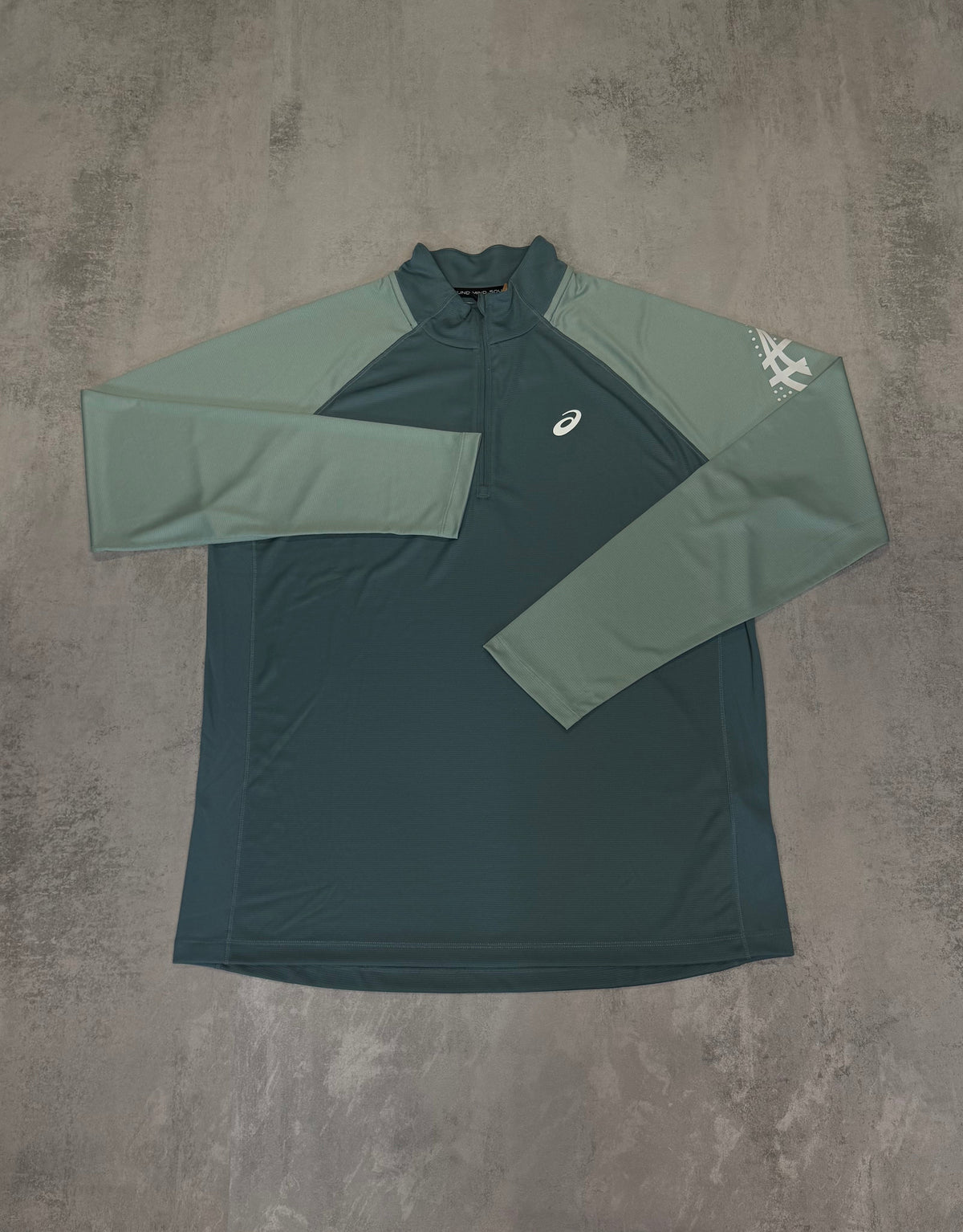 ASICS ICON 1/4 Zip 'Teal'