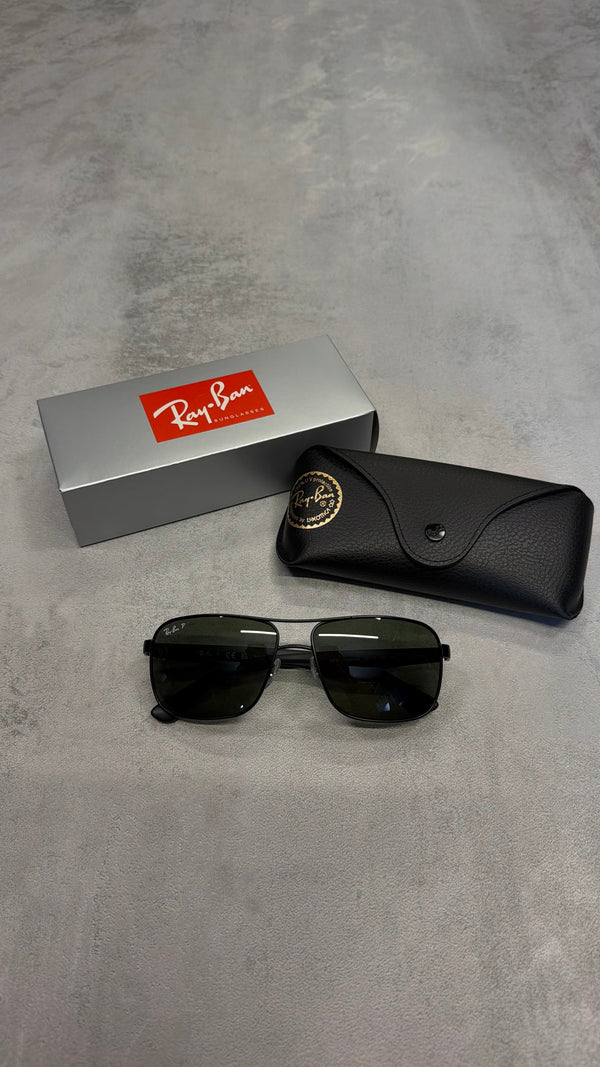 Ray-Ban Polarised Sun Glasses 'Black'
