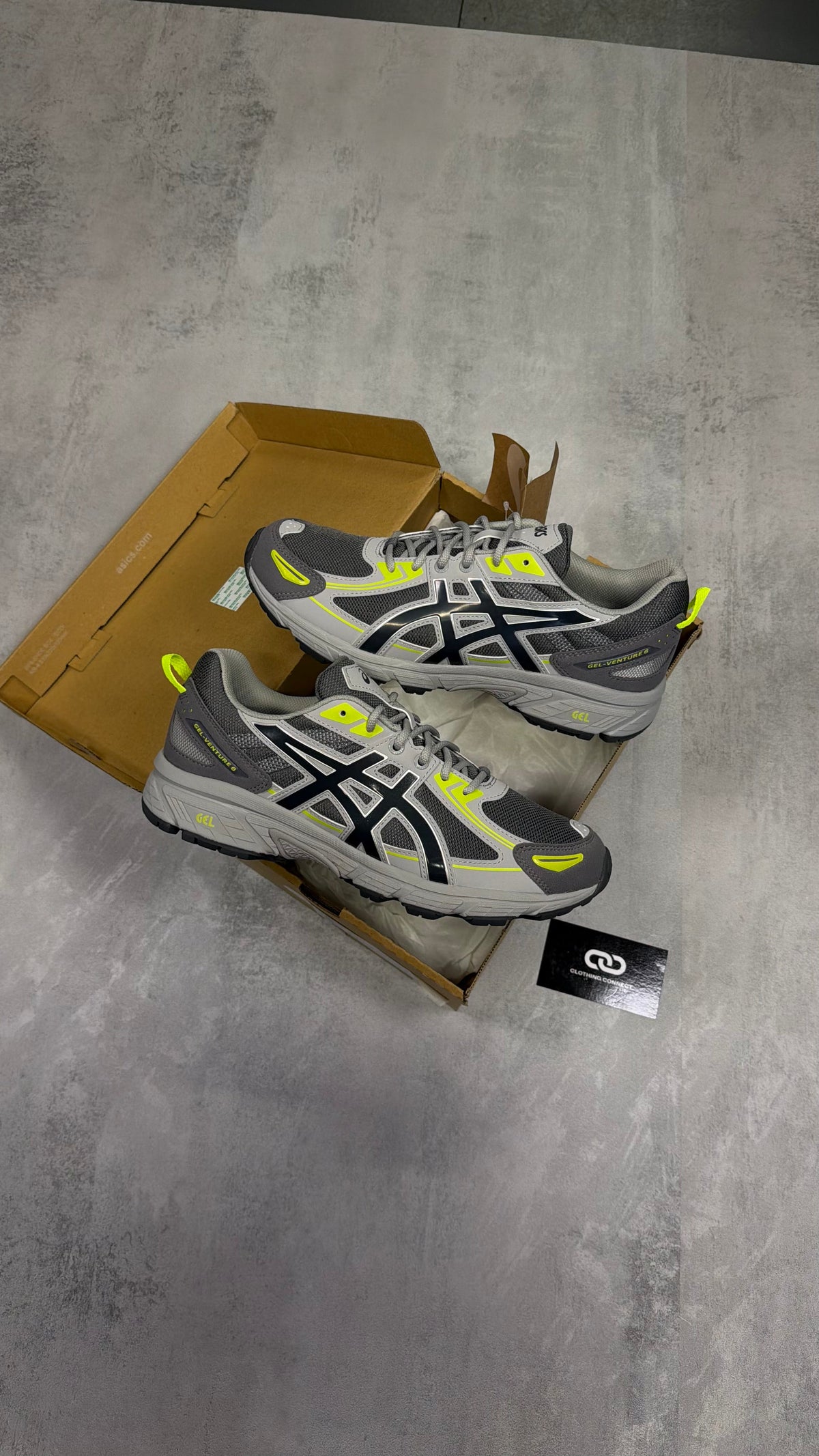 ASICS Gel Venture 6 'Grey, Neon'