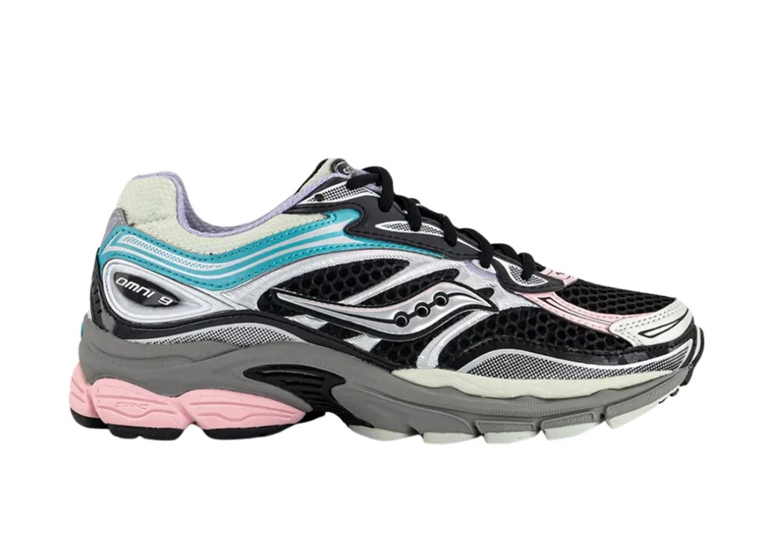 Saucony Progrid Omni 9 'Black Multi Pink'