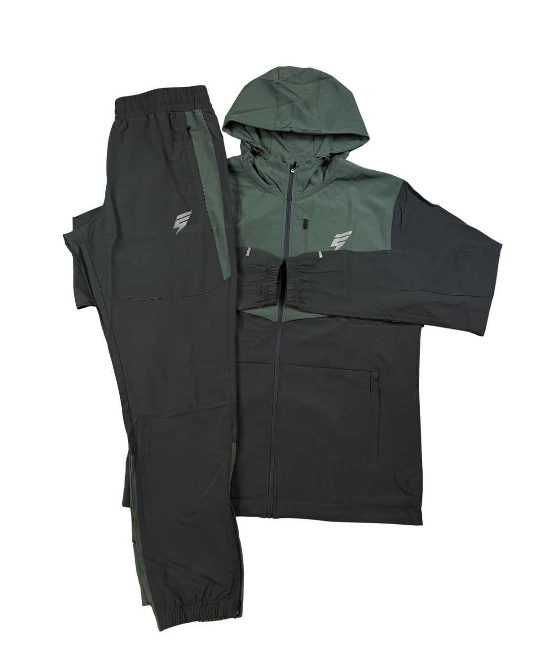ELUDE TRACK TRACKSUIT ‘GREY/SAGE’