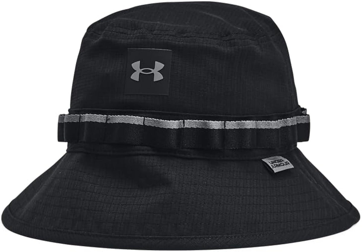 Under Armour BUCKET HATS - BLACK