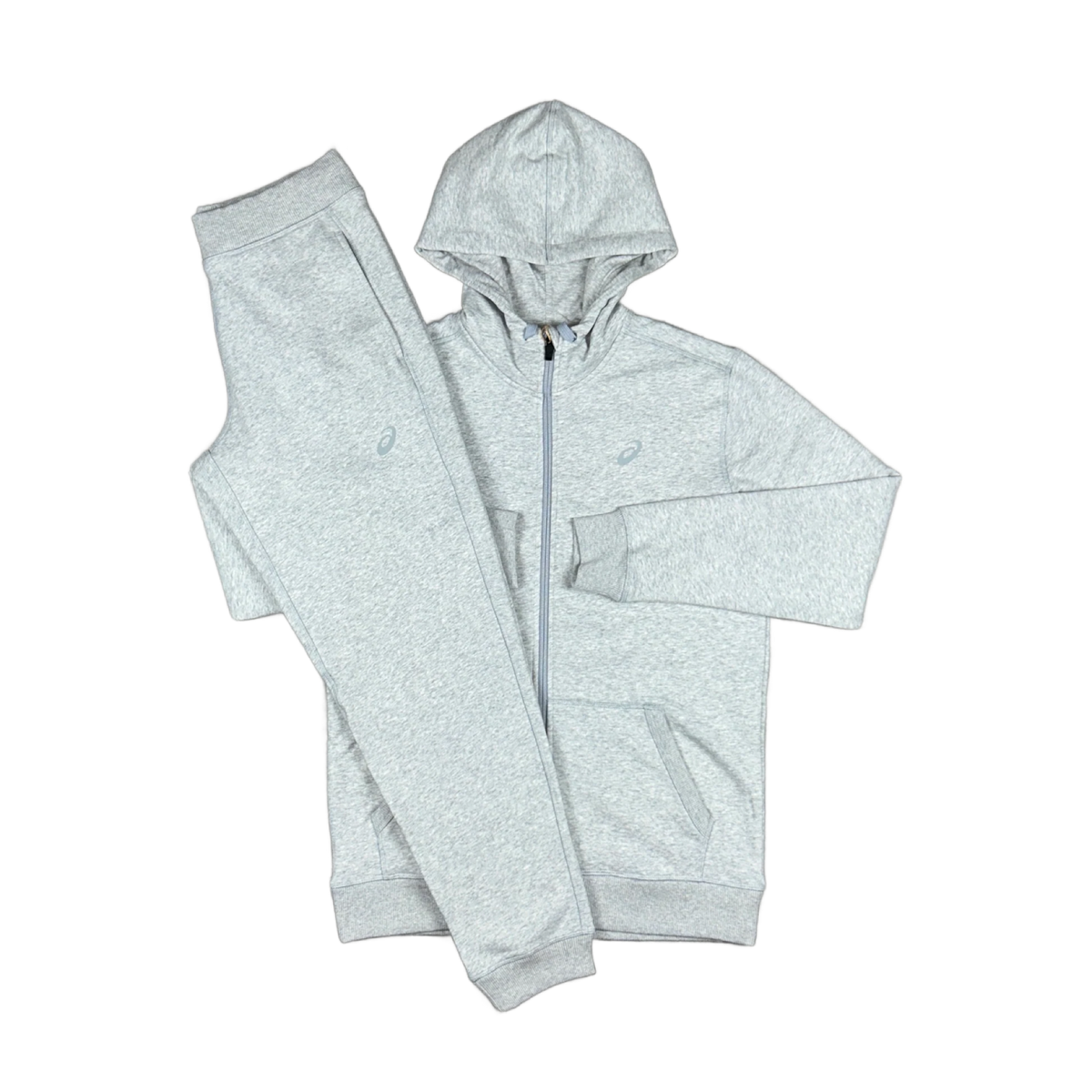 ASICS FLEECE TRACKSUIT - GREY
