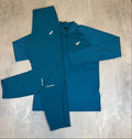 Asics 1/4 Zip, Trousers 'Dark Teal/Blue'