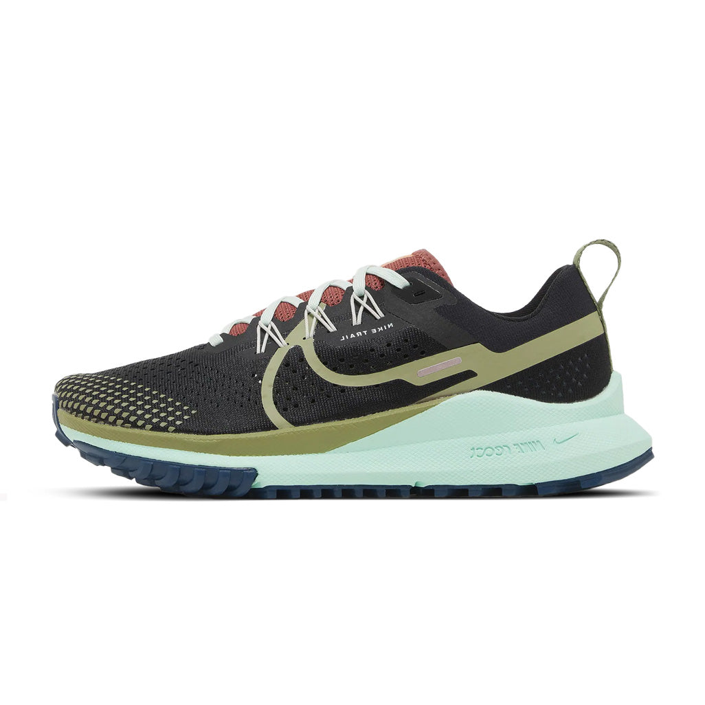 Nike React Pegasus Trail 4 Black Canyon Rust Mint Foam Alligator W