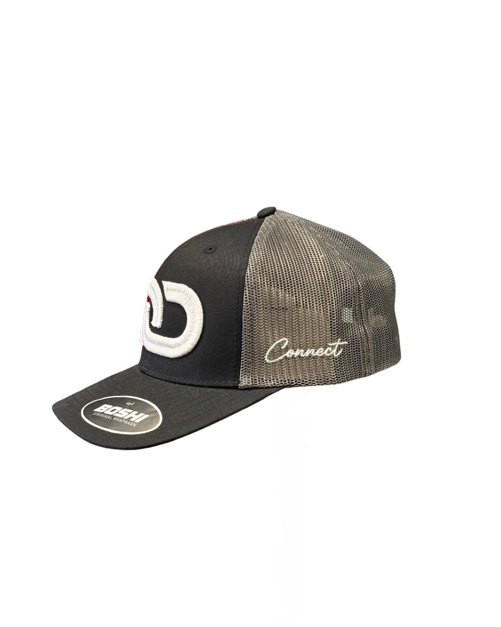 Black, Grey 'Link' Snapback Cap