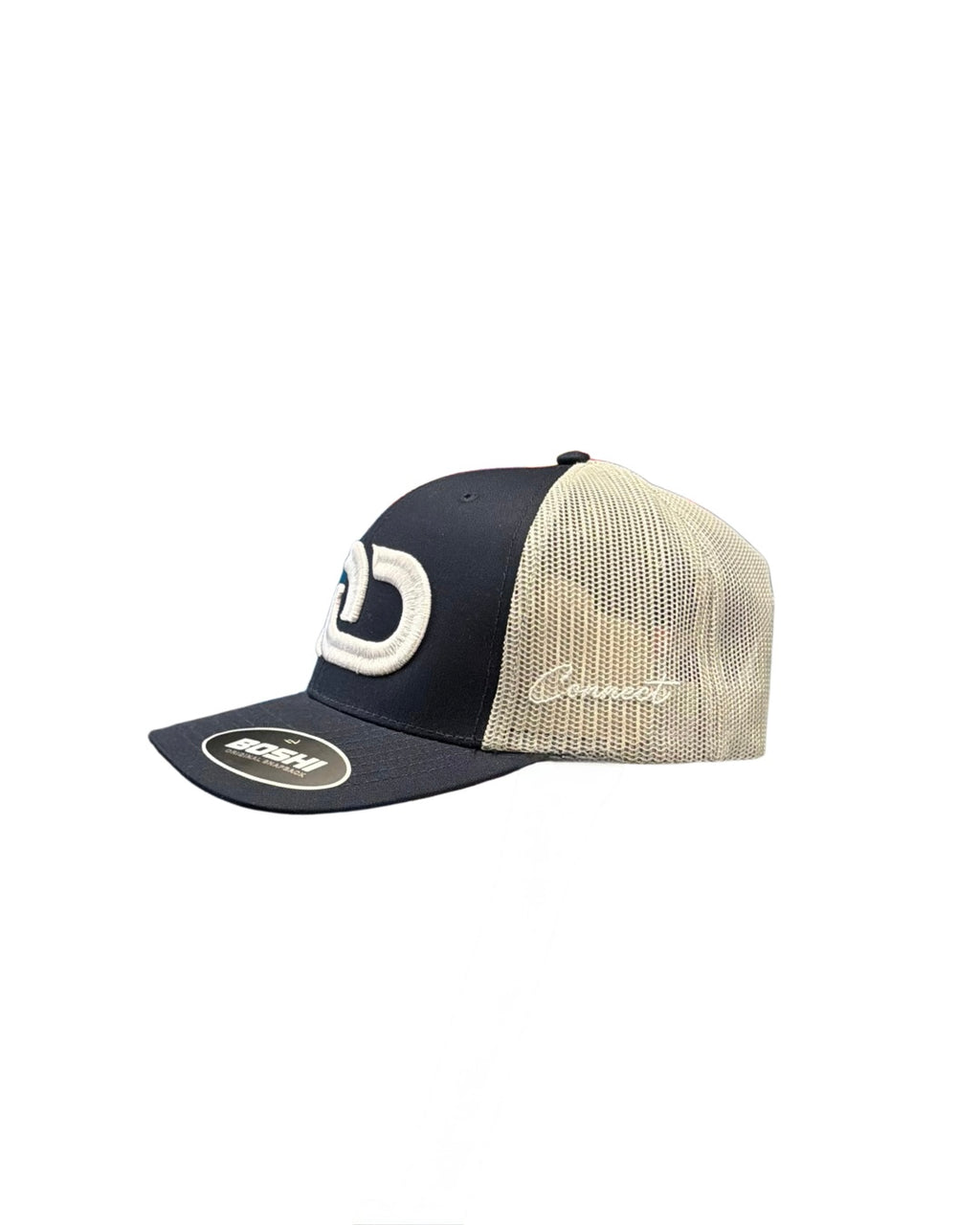 Navy, White "Link' Snapback Cap