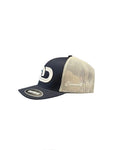 Navy, White "Link' Snapback Cap