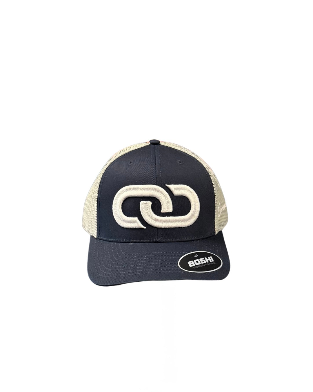 Navy, White "Link' Snapback Cap