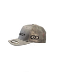 Grey 'CONNECT' Snapback Cap