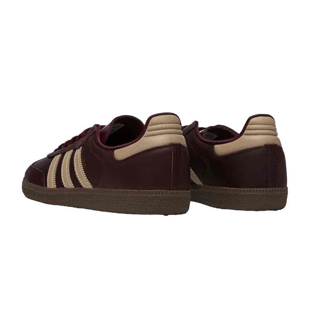 adidas Samba OG Maroon Crystal Sand W