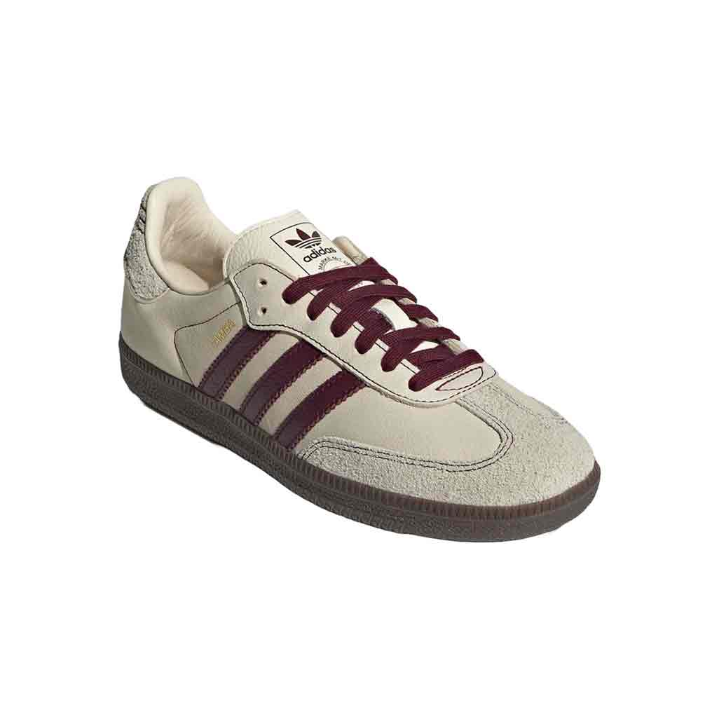 adidas Samba OG Wonder White Maroon W