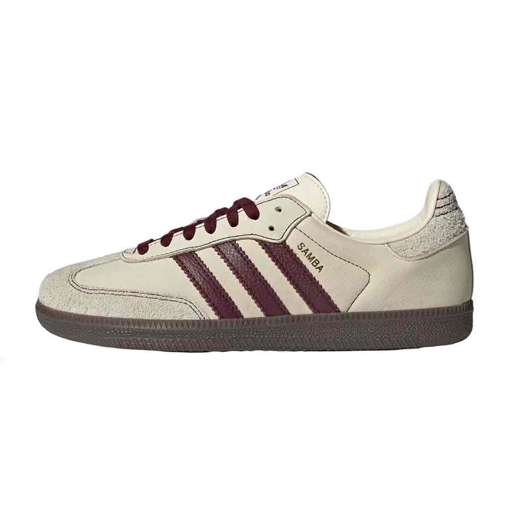 adidas Samba OG Wonder White Maroon W