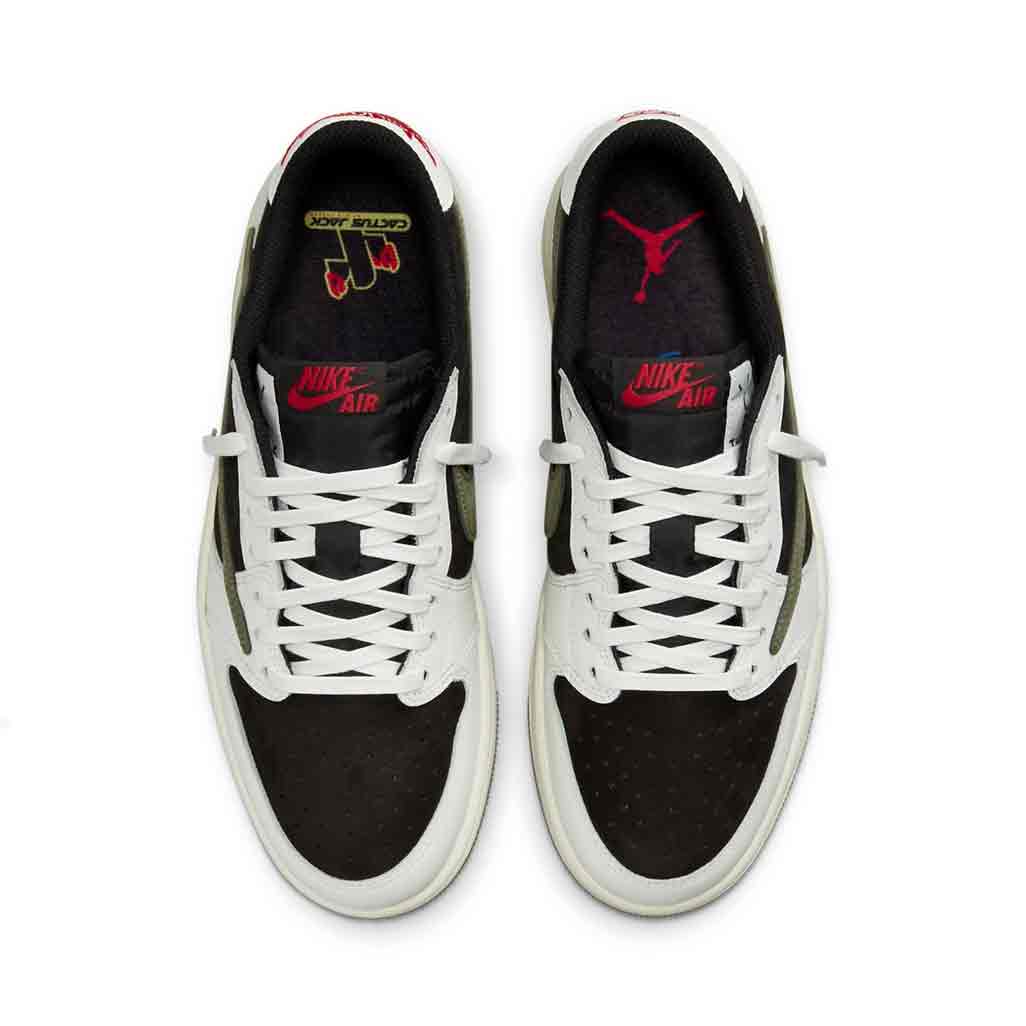 Travis Scott x Air Jordan 1 Retro Low OG SP 'Olive' W