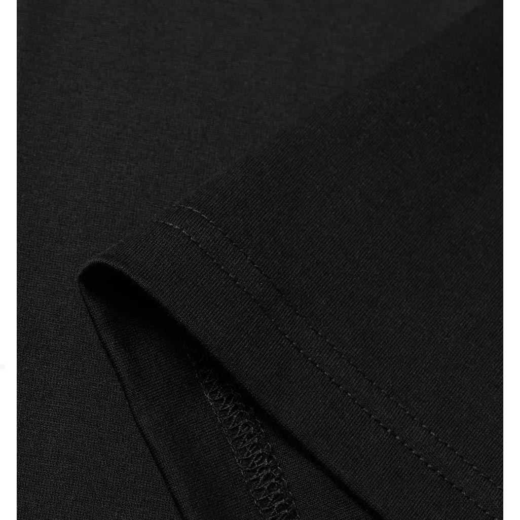 Burberry Oversized Logo-Print Cotton-Jersey T-Shirt Black