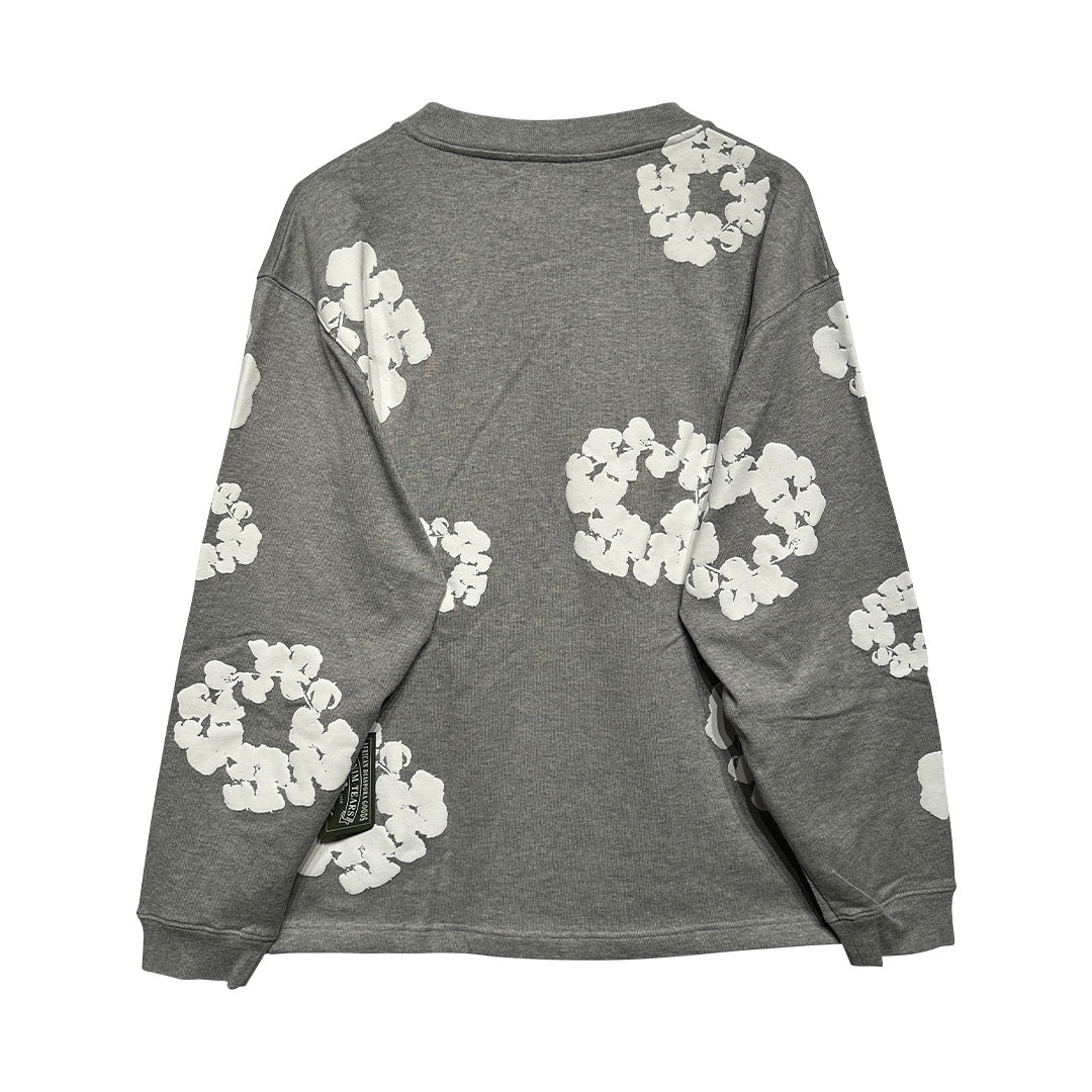 Denim Tears Cotton Wreath Sweatshirt Grey