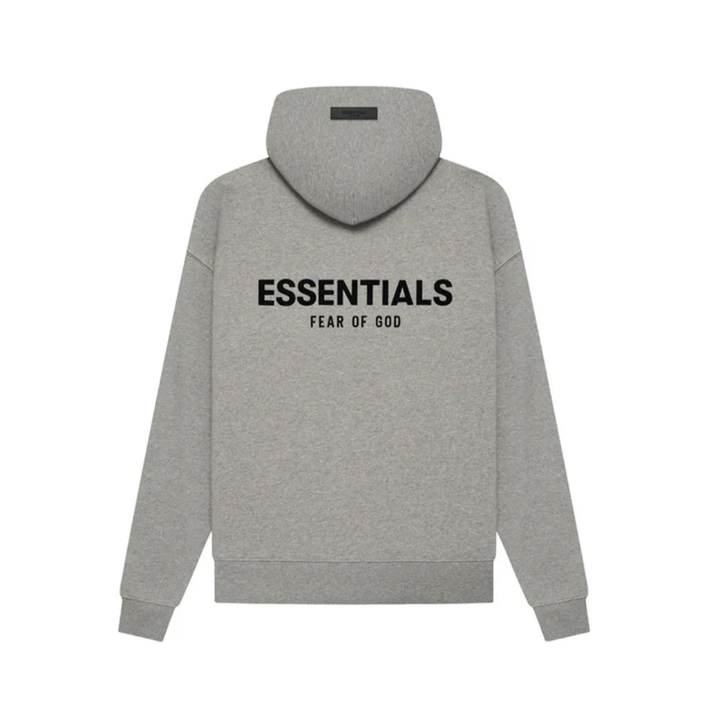Fear of God Essentials Hoodie 'Dark Oatmeal' (SS22)