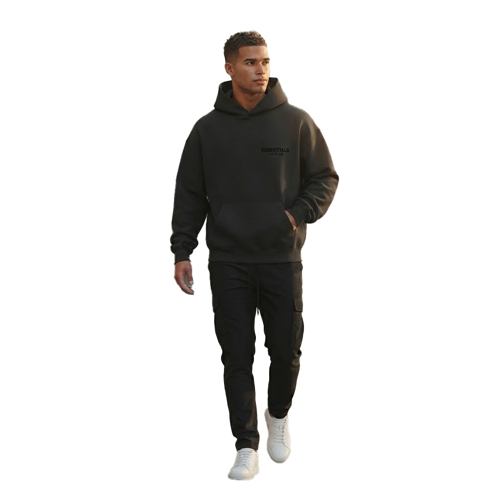 Fear of God Essentials Hoodie 'Stretch Limo' (SS22)