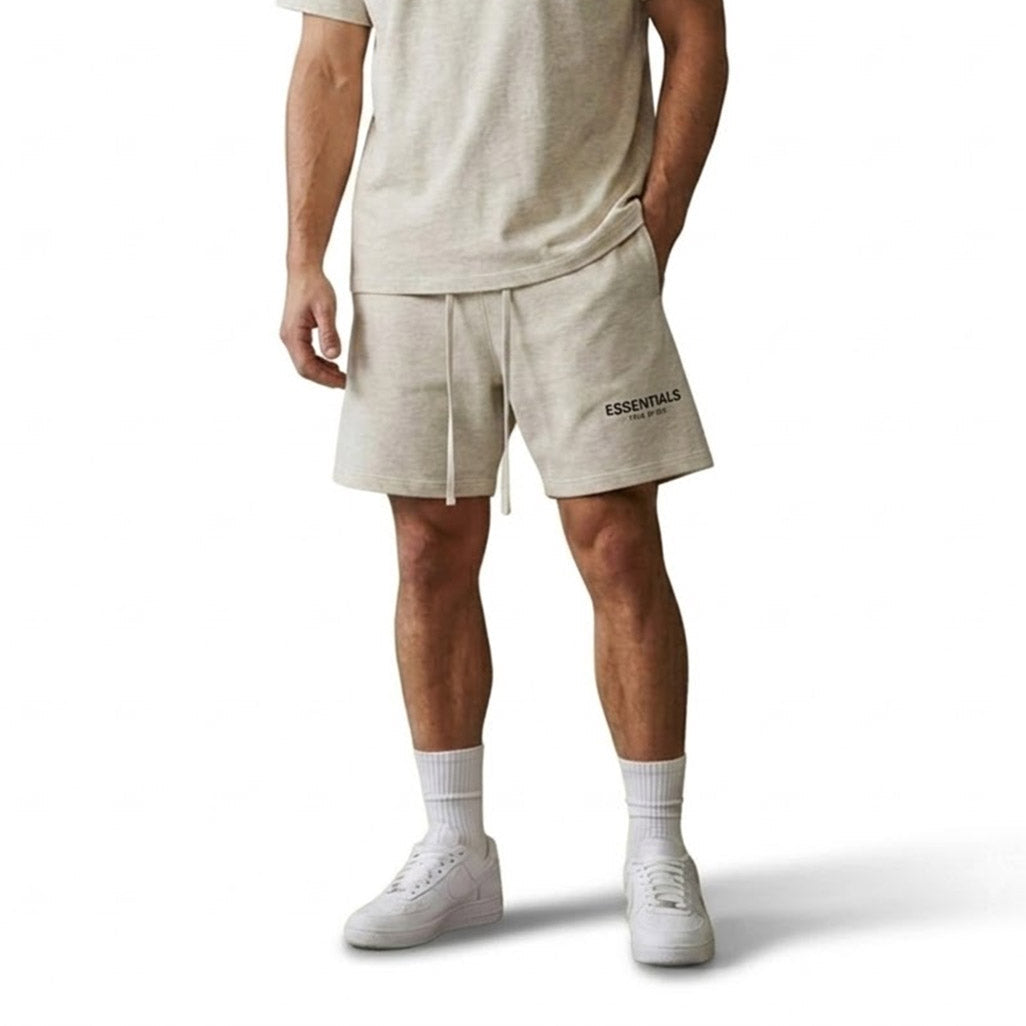 Fear of God Essentials Sweatshort Light Oatmeal (SS22)