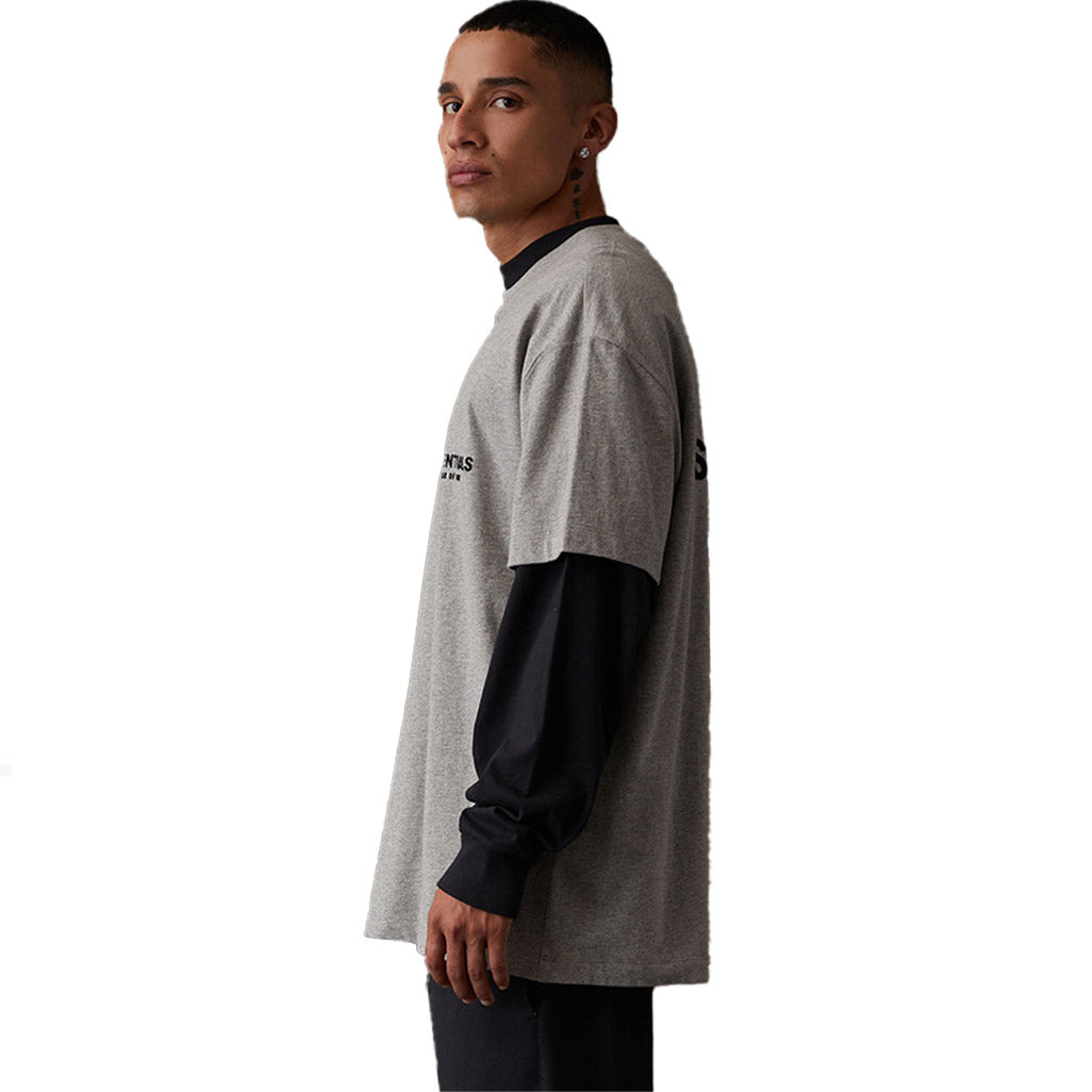 Fear of God Essentials T-shirt 'Dark Oatmeal' (SS22)