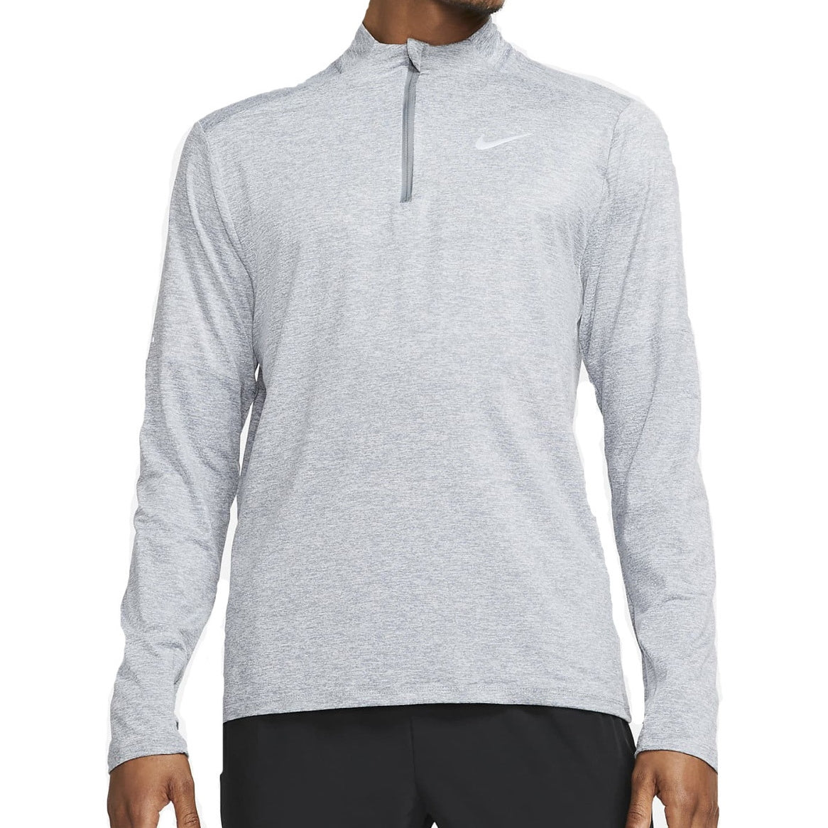 Nike ELEMENT HALF ZIP 3.0 - SMOKE GREY