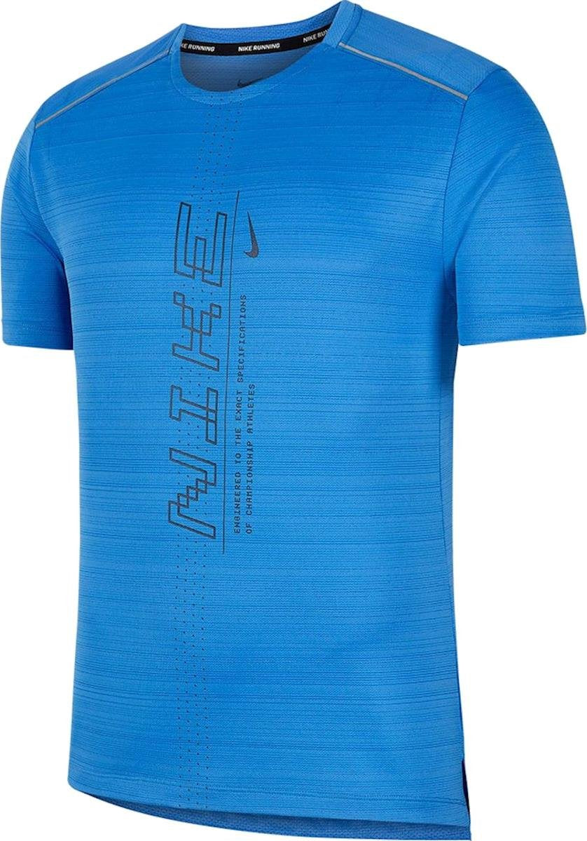 Nike ENGINEERING MILER 1.0 T-SHIRT - PACIFIC BLUE