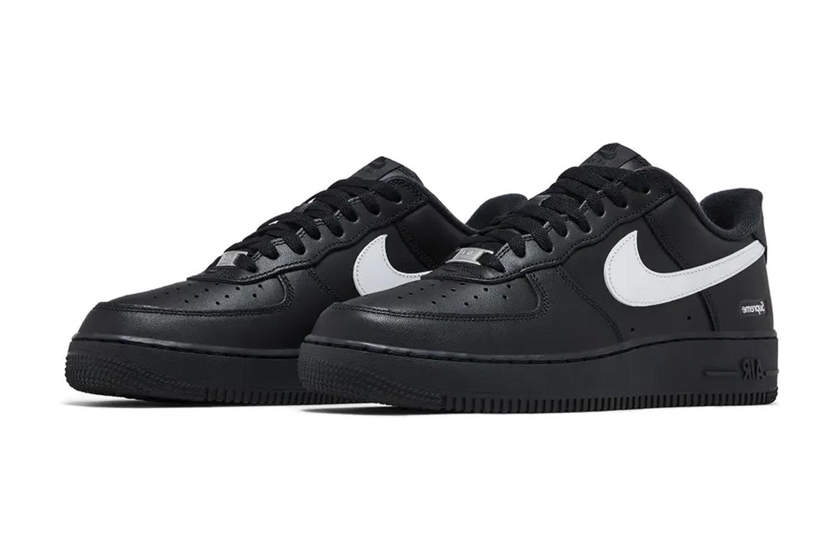 Nike x Supreme Air Force 1 Low Black White