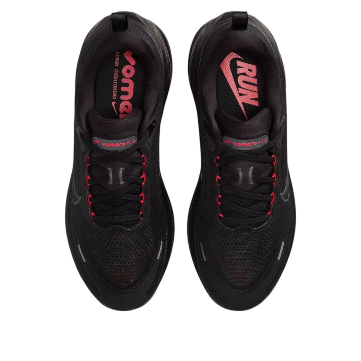 Nike Vomero Plus Black Bright Crimson