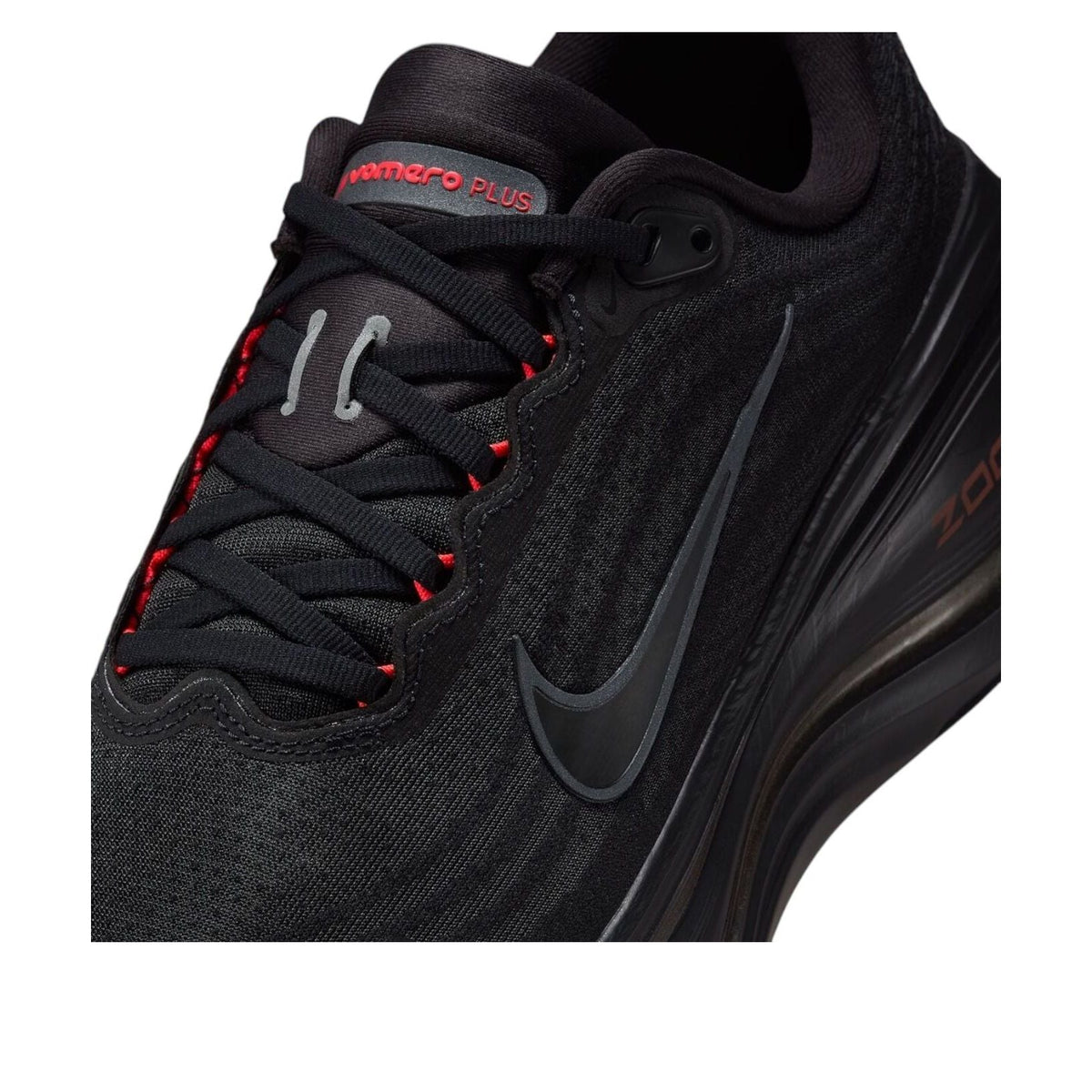Nike Vomero Plus Black Bright Crimson